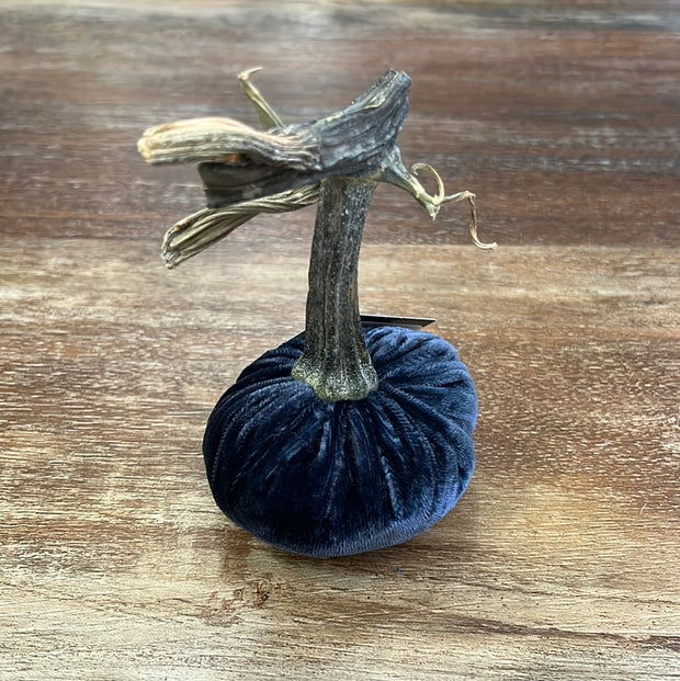 3" Sapphire Pumpkin
