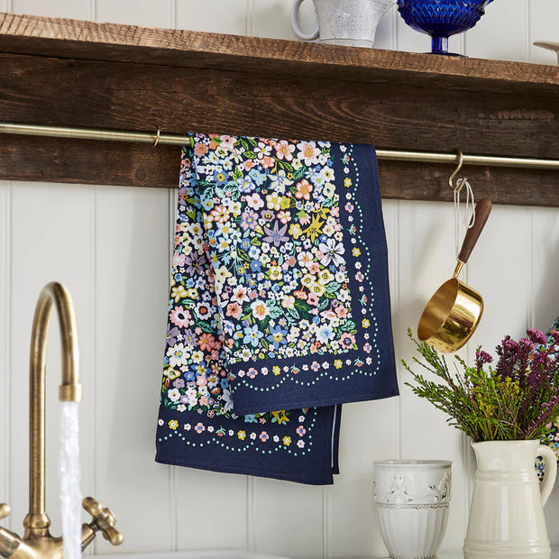 Confetti Floral Tea Towel - Cotton