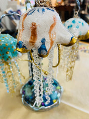 Mini Jellyfish Ornaments - Seaside Chic