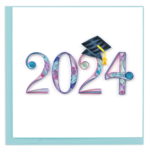 2024 Grad Quilling Card