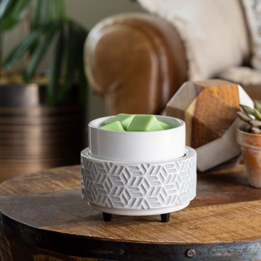 Stone Hexagon 2-in-1 Classic Tart Warmer