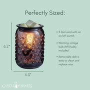 Smokey Hobnail Vintage Bulb Illumination Tart Warmer