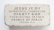 Isaiah 9:6 Scripture Stone