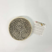 Tree of Life Large Pressed Pottery Bowl