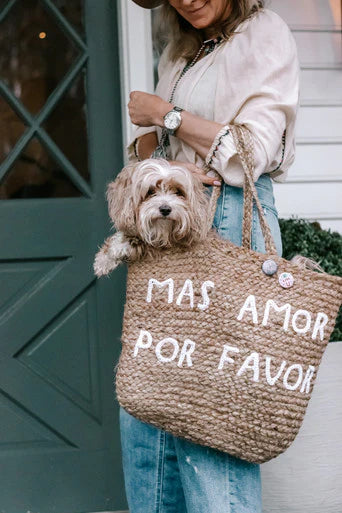 Peace, Love, and Sandy Feet Jute Tote Bag