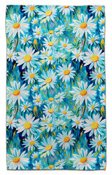 White Daisies Eco-Dishtowel