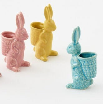 5.5" Embossed Bunny with Basket