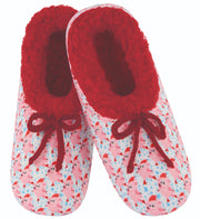 Kids Holly Jolly Holiday Prints Snoozies Slippers, 3 Styles