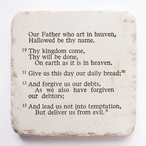 The Lord's Prayer Scripture Stone