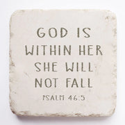 Psalm 46:5 Scripture Stone