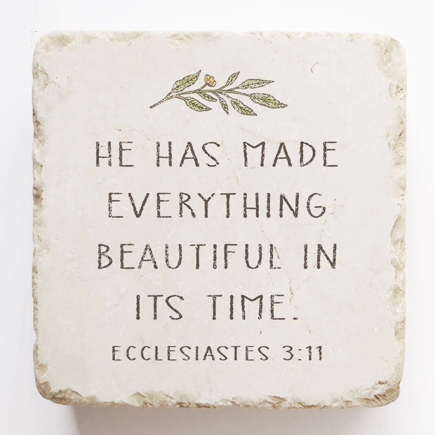 Ecclesiastes 3:11 Scripture Stone