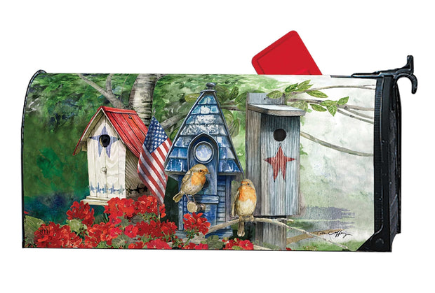 Nature Home Patriotic Mailwrap