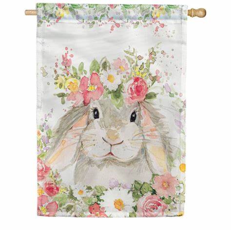 Hello Bunny Standard Flag