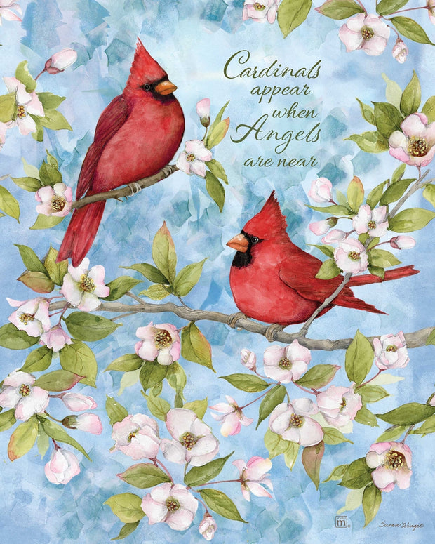 Little Cardinal Dogwood 20" Art Pole