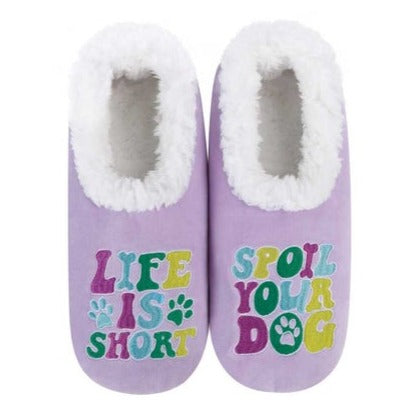 Spoil the Dog Snoozies Slippers