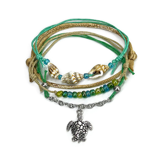 Sea Turtle Bracelet Set, 3 colors