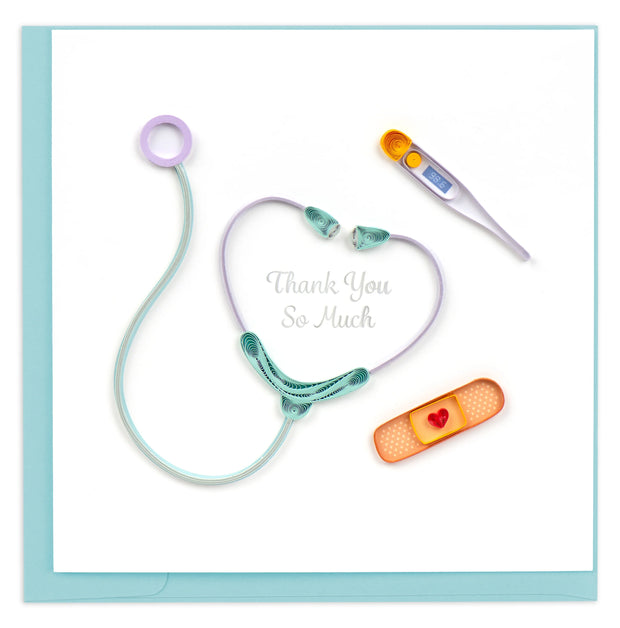 Thank You Healthcare Quilling Card