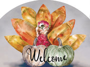 Turkey Color Garden Sign, 2 Styles