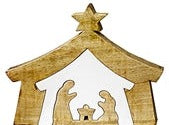 Wooden Creche Nativity Puzzle Small