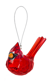 Elegant Cardinal Acrylic Ornament