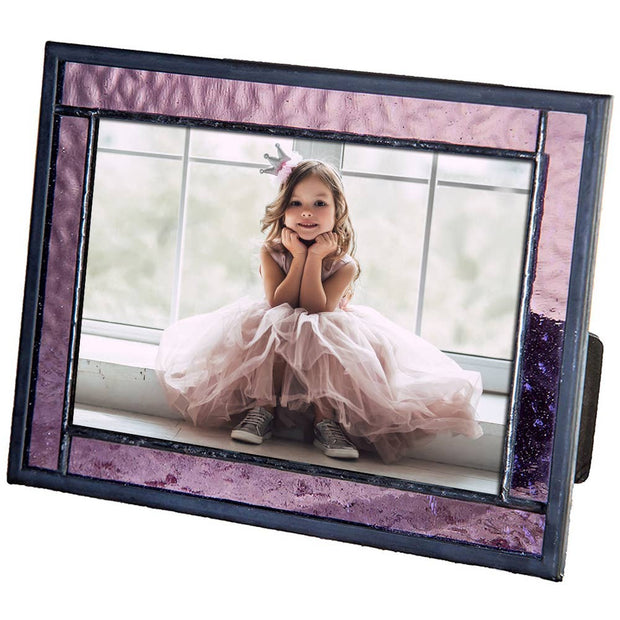 Purple Stained Glass Picture Frames