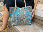 Blue Boho Bag w