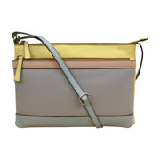 Double Zip Crossbody Bag by ili New York