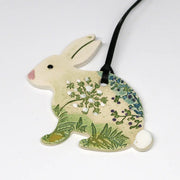Bunny Pottery Ornament