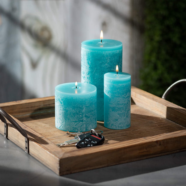 Timber Candles - Sea Glass