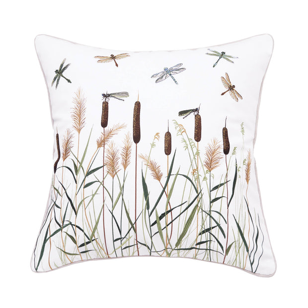 Dragonfly Creek Indoor/Outdoor Throw Pillow