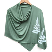 Botanical Poncho Collection White Ink