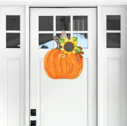 Fall Pumpkin Door Decor