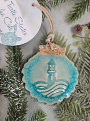 Sandy Lighthouse Ornament