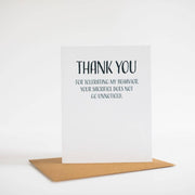 Thank You Card