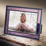 Purple Stained Glass Picture Frames