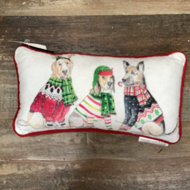 Dog Trio Pillow