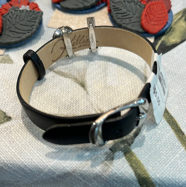 *Killian Black Buckle Bracelet