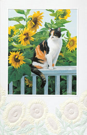 Abbie Cat Birthday Greeting Card