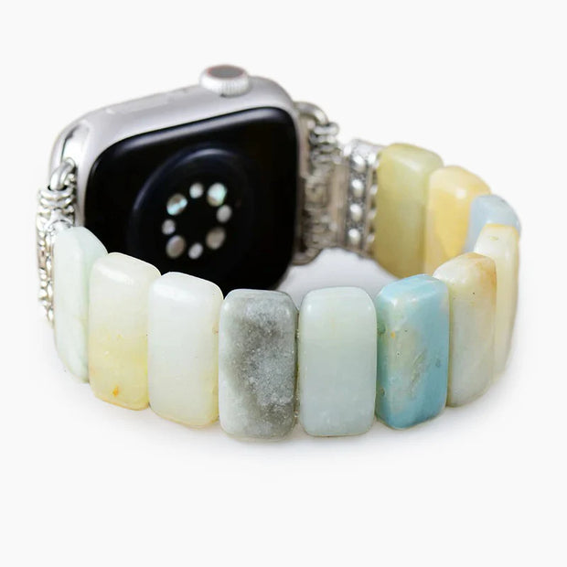 Amazonite Grace Stretchy Apple Watch Band