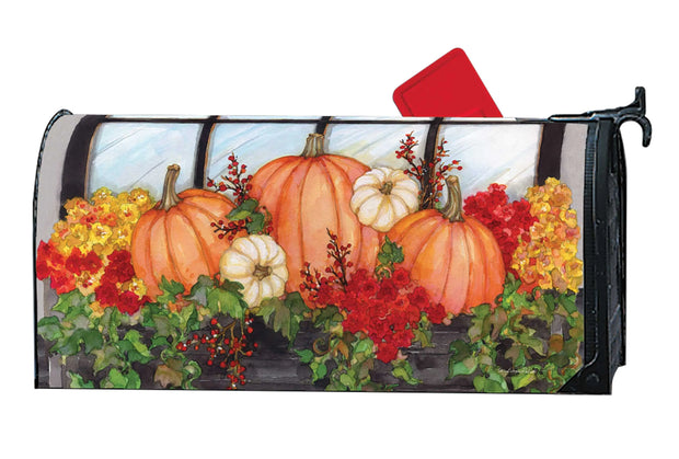 Autumn Window Mailbox Wrap