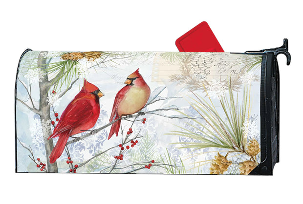 Northern Cardinals Mailbox Wrap