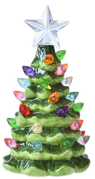 LED Ceramic Christmas Tree