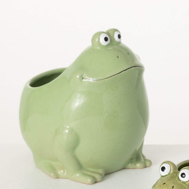 Frog Planters, 2 sizes