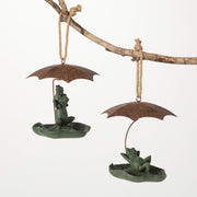 Frog Birdfeeders, 2 Styles