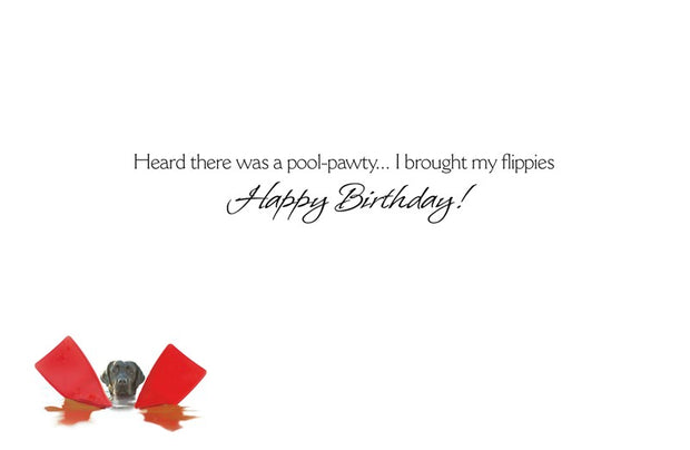 Salty Birthday Greeting Card