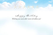 A Glorious Day Birthday Greeting Card