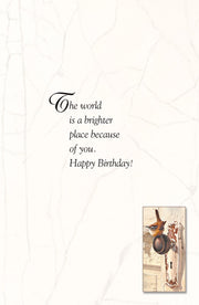 Carolina Wren Birthday Greeting Card