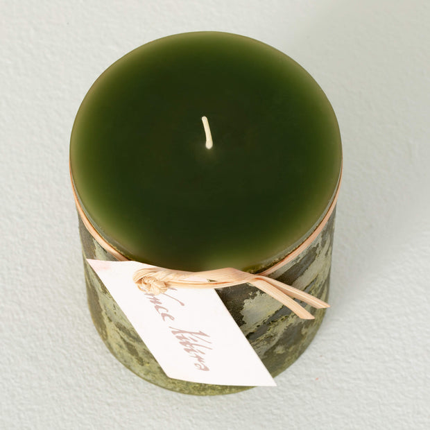 Ritz Timber Candles - Green Gold