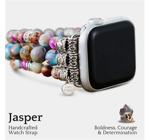 Intense Jasper Stretchy Apple Watch Band