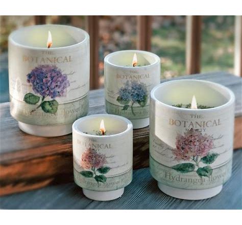 Botanical Hydrangea Collection - Swan Creek Soy Candles